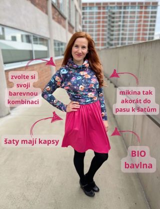 Už jen DNES do půlnoci!🥰 25% sleva na koupi setu šatů Maja + krátké mikiny Miky! 🫶 oboje z BIObavlny, různé barvy!🧡💙❤️🩷...