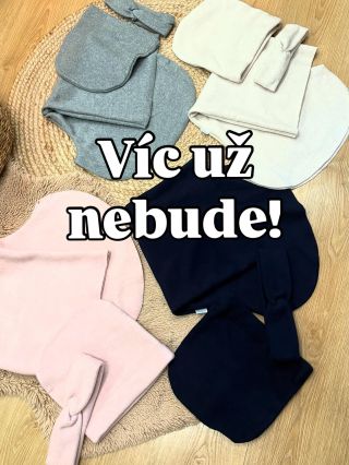 ❗️Vše, co máme ušito, je na e-shopu! Víc už toho nebude! 🤩 Ulovte si sadu z hřejivého BIO bavlněného fleecu - jednu pro...